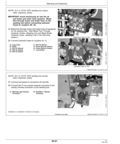 Alternative view of John Deere 1910 Commodity Air Cart Operator's Manual (OMA111818)