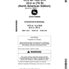 John Deere 1870 Air Hoe Drill 23.2 m (76 ft) Operator's Manual (OMA114853)