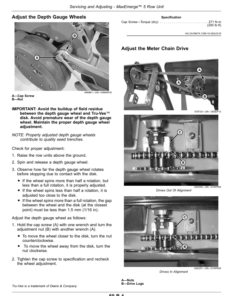 Alternative view of John Deere 1705, 1715, 1735 Integral Planters Operator's Manual (OMA120276)