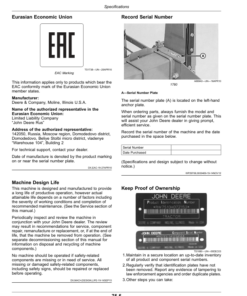 Alternative view of John Deere 1785 12-Row Convertible Planters Operator's Manual (OMA120478)