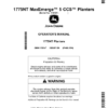 John Deere 1775NT MaxEmerge 5 CCS Planters (775101-790100) (North American) Operator's Manual (OMA120547)