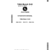 John Deere 740A Mulch Drill Operator's Manual (OMA120781)