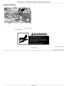 Alternative view of John Deere 1910 Commodity Air Carts Operator's Manual (OMA120819)