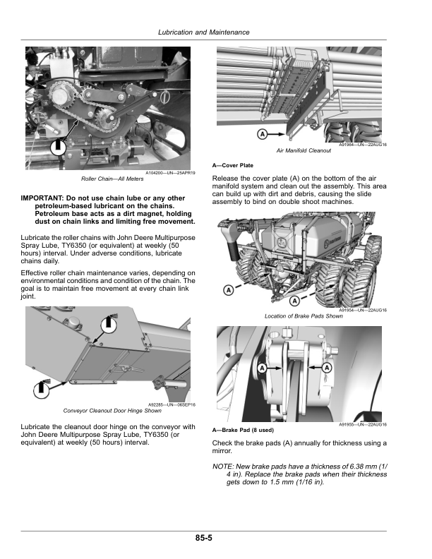 John Deere C850 Commodity Air Cart Operator's Manual (OMA120832) - Image 3