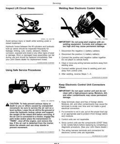 Alternative view of John Deere N530F, N540F, N543F No-Till Air Drills Operator's Manual (OMA120886)