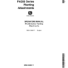 John Deere PA300 Series Planting Attachments Operator's Manual (OMA12360)