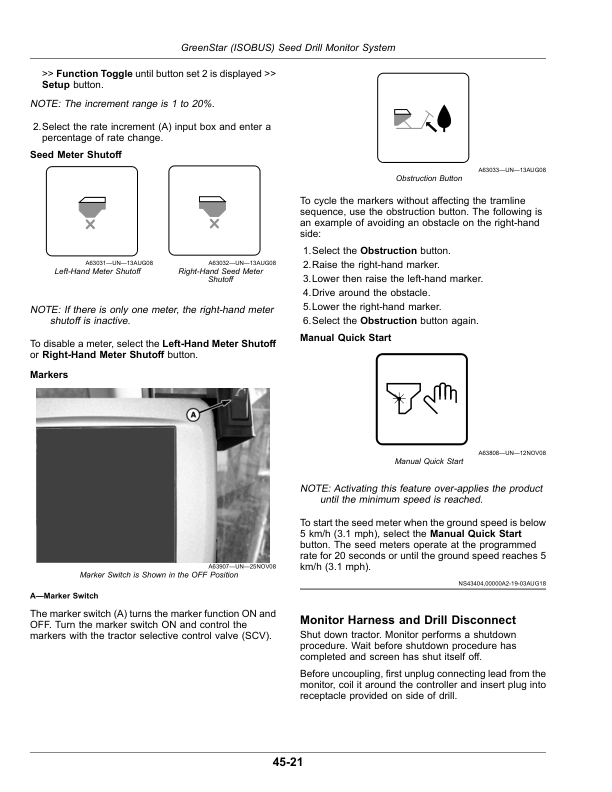 John Deere 740A Mulch Drill (790101-) (European Edition) Operator's Manual (OMA125518) - Image 3