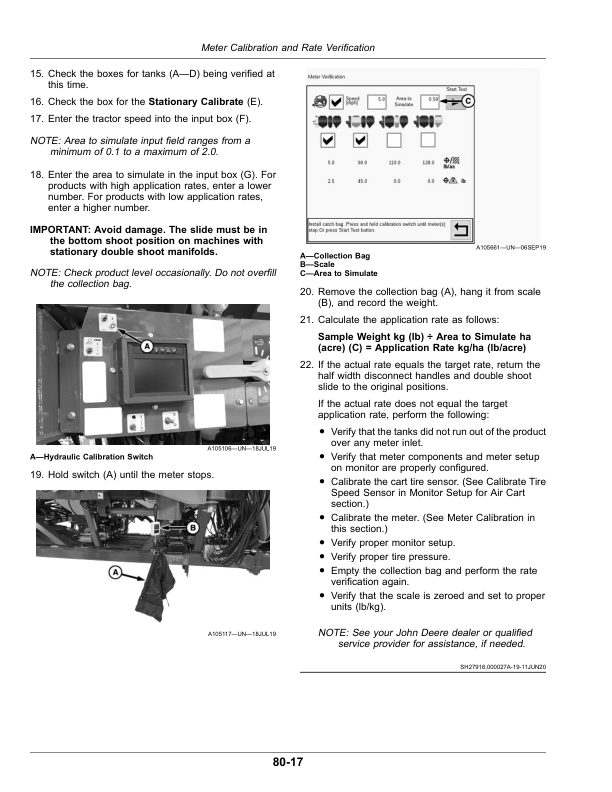 John Deere C650 Commodity Air Cart (790101-795100) (North American) Operator's Manual (OMA125728) - Image 2