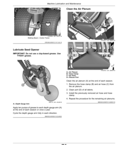 Alternative view of John Deere N530C, N536C, N540C, N542C Drills with SeedMetering (790101-) Operator's Manual (OMA125737)