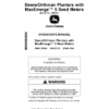 John Deere Deere/Orthman Planters with MaxEmerge 5 Seed Meters (790101-) Operator's Manual (OMA125869)