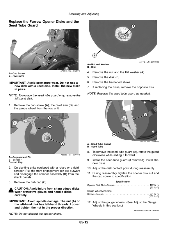 John Deere 1705 6X2 Twin-Row MaxEmerge 5 Planters (790101-) Operator's Manual (OMA125959) - Image 2