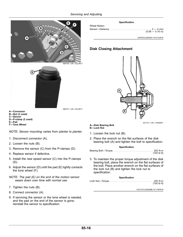 John Deere 1705 6X2 Twin-Row MaxEmerge 5 Planters (790101-) Operator's Manual (OMA125959) - Image 3