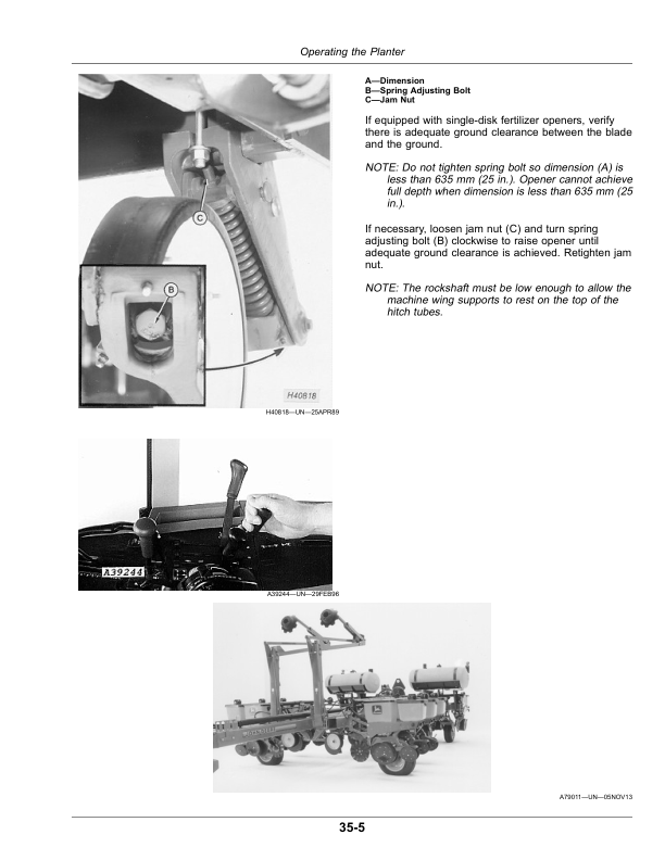 John Deere 1775 MaxEmerge 5 Planter (790101-) Operator's Manual (OMA126010) - Image 3