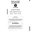 John Deere P540, P556 Air Hoe Drills (795101-) (North America) Operator's Manual (OMA129201)