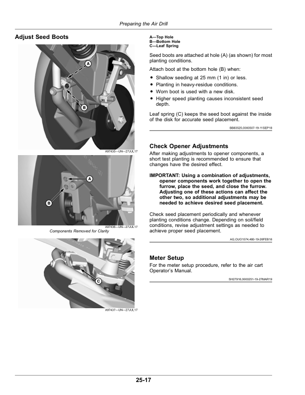John Deere N550, N560 No-Till Air Drills (795101-805100) (North American) Operator's Manual (OMA129330) - Image 3
