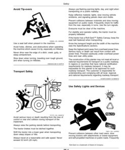 Alternative view of John Deere 1725NT Planter with ExactEmerge or MaxEmerge 5e (795101-) (North America) Operator's Manual (OMA129560)
