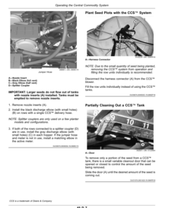 Alternative view of John Deere DB Series Planters with ExactEmerge or MaxEmerge 5e (794101-) (North America) Operator's Manual (OMA129612)