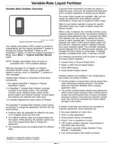 Alternative view of John Deere SeedStar 2, SeedStar XP Monitor for Planters (765101-) (North American) Operator's Manual (OMA129951)
