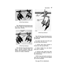 Alternative view of John Deere F311 Series Integral Bedders Operator's Manual (OMA13006A)