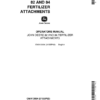 John Deere 82, 84 Fertilizer Attachments Operator's Manual (OMA13034)