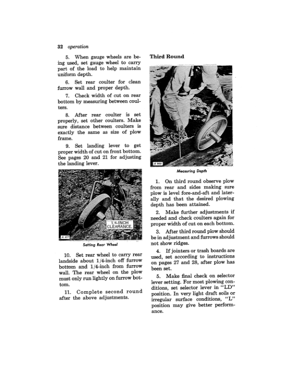 John Deere F110, F120 Integral Moldboard Plows Operator's Manual (OMA13043) - Image 2
