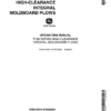 John Deere F130 Series High-Clearance Integral Moldboard Plows Operator's Manual (OMA13044)