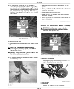 Alternative view of John Deere P540, P556 Air Hoe Drills (800101-) (Russian Export Edition) Operator's Manual (OMA133038R)