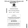John Deere 1705, 1735 Integral Planters with MaxEmerge 5 (795101-) (North American) Operator's Manual (OMA133152)