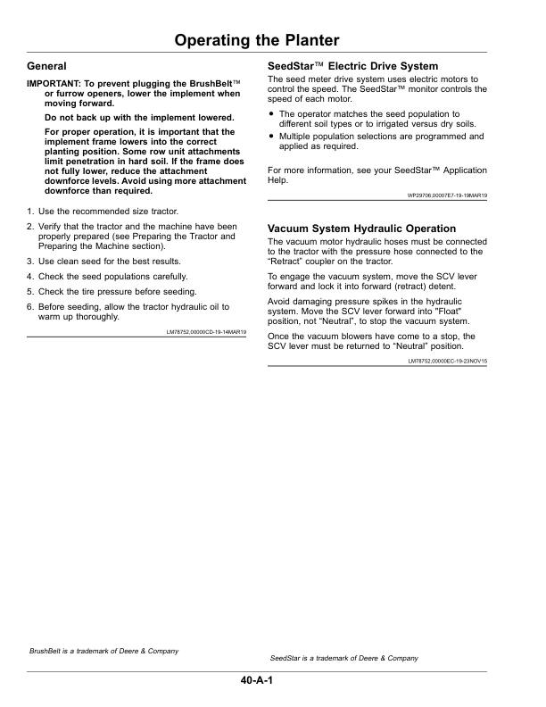 John Deere 1725NT Planter with ExactEmerge or MaxEmerge 5e (800101-) (North American) Operator's Manual (OMA133212) - Image 3