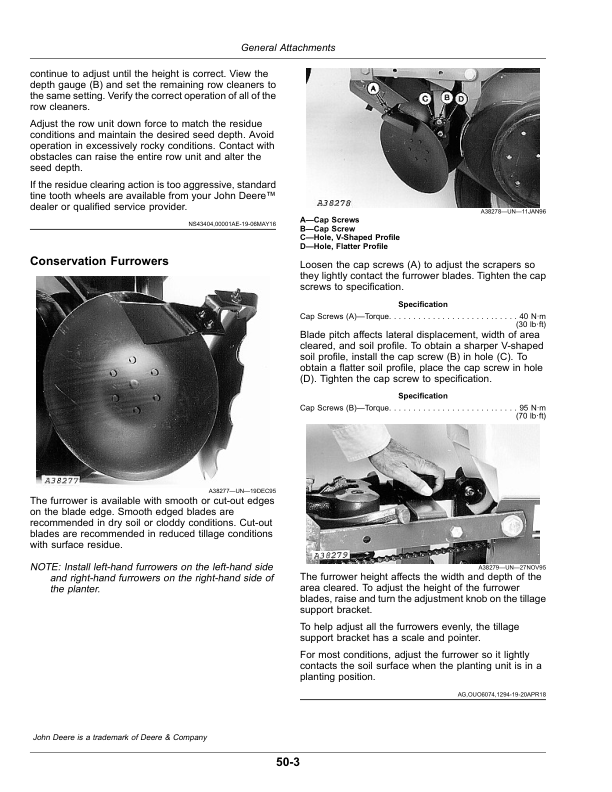 John Deere Deere/Orthman Planter with MaxEmerge 5 Seed Meter (795101-) (North American) Operator's Manual (OMA133377) - Image 2