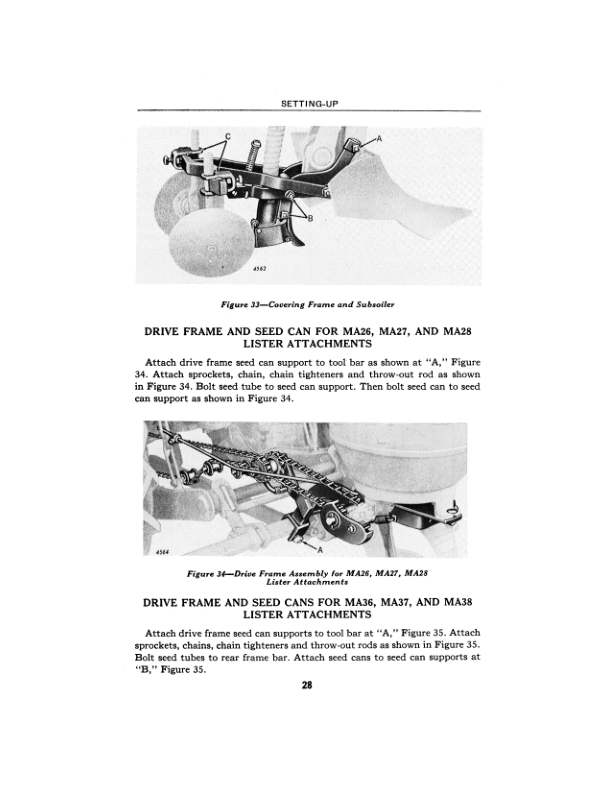 John Deere Integral Tools Bar - M5A, MT5A Attachments Operator's Manual (OMA13351) - Image 2