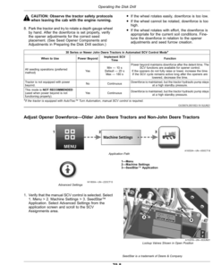 Alternative view of John Deere N500C Series Drills with SeedMetering (800101-) (North American) Operator's Manual (OMA133723)