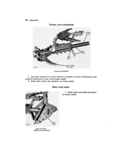Alternative view of John Deere 825, 825A, 825B, 825C Integral 2-Way Moldboard Plows Operator's Manual (OMA13486)
