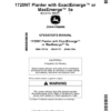 John Deere 1725NT Planter with ExactEmerge or MaxEmerge 5e (800101-) (North American) Operator's Manual (OMA137734)
