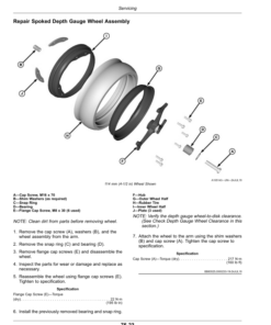Alternative view of John Deere N550, N560 No-Till Air Drills (805101-810100) (North American) Operator's Manual (OMA138058)