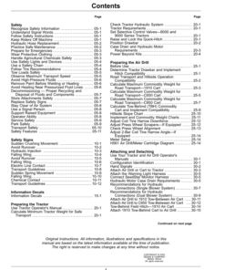 Alternative view of John Deere H561 Flex Air Hoe Drill (805101-810100) (North American) Operator's Manual (OMA138183)