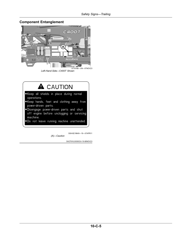 John Deere C350L, C350T, C400L, C400T, C500L, C500T, C550L, C550T Air Cart (805101-810100) (North America Edition) Operator's Manual (OMA139301) - Image 4