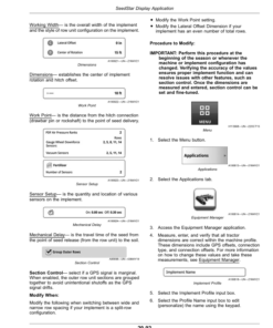 Alternative view of John Deere Planter SeedStar 4 Monitor (775101-) (Worldwide Edition) Operator's Manual (OMA141578)