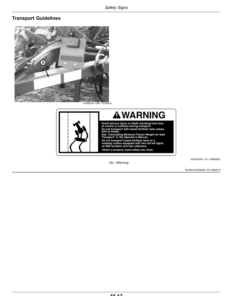 Alternative view of John Deere H561 Flex Air Hoe Drill (Serial No. 810101-) (North American) Operator's Manual (OMA142662)