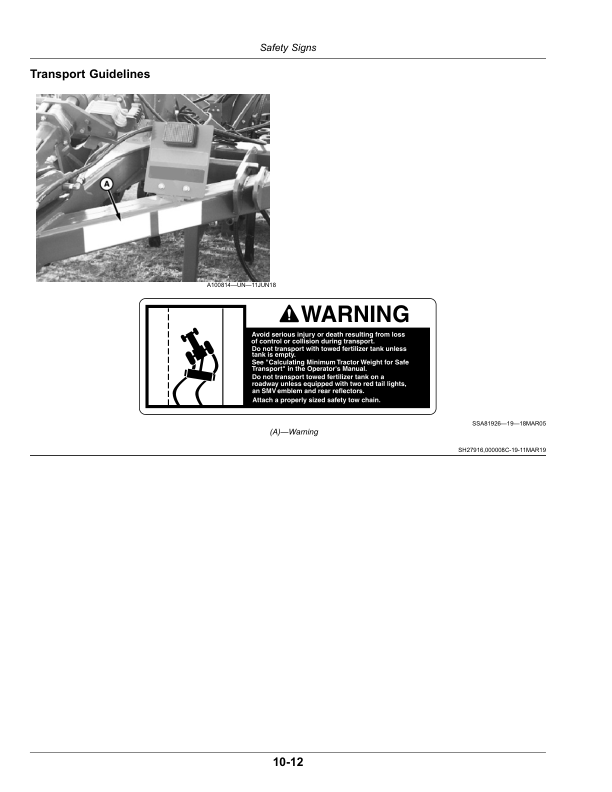 John Deere H561 Flex Air Hoe Drill (Serial No. 810101-) (North American) Operator's Manual (OMA142662) - Image 2