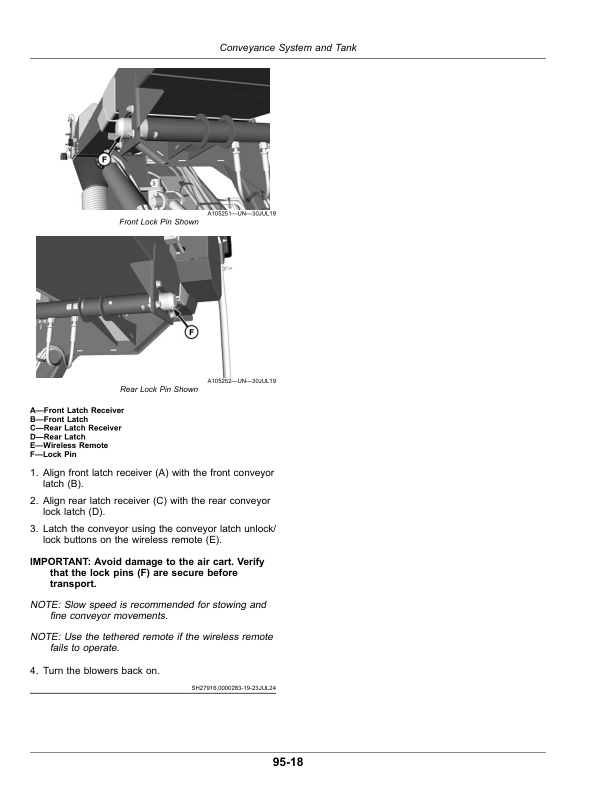 John Deere C650L, C650T, C850T Air Cart (810101-) (North American) Operator's Manual (OMA142680) - Image 2
