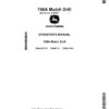 John Deere 740A Mulch Drill (Serial No. 810101-) (European Edition) Operator's Manual (OMA142715)