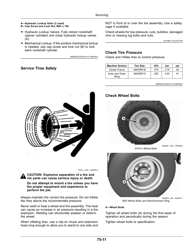 John Deere N550, N560 No-Till Air Drills (Serial No. 810101-) (North American) Operator's Manual (OMA142756) - Image 2