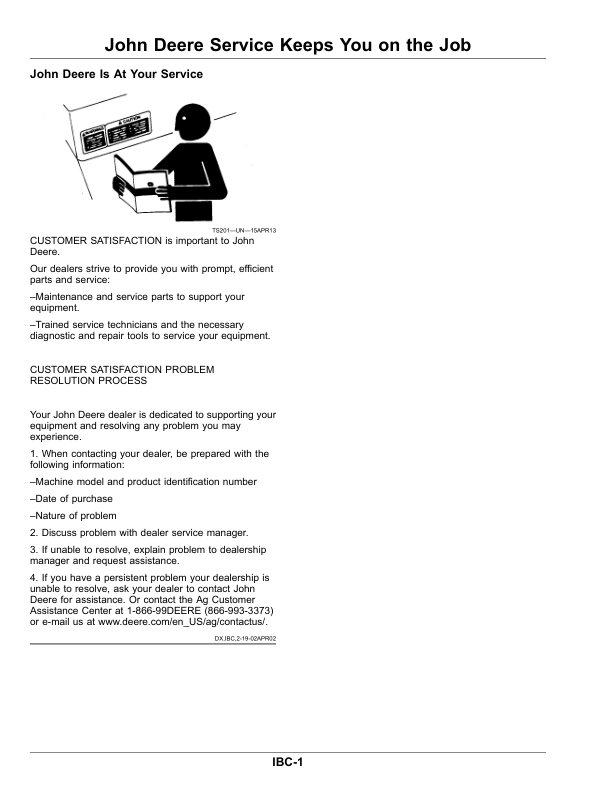 John Deere N500F Series No-Till Air Drills (810101-) (North American) Operator's Manual (OMA142827) - Image 2