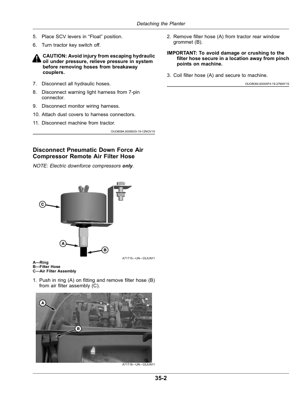 John Deere Deere/Orthman 12X2 Twin-Row Planter with MaxEmerge 5 Seed Meters (810101-) (North American) Operator's Manual (OMA142924) - Image 2