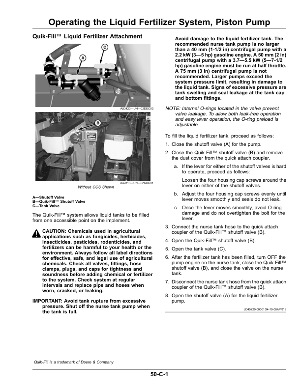 John Deere 1775NT CCS Planter with MaxEmerge 5 (810101-) (North American) Operator's Manual (OMA142966) - Image 2