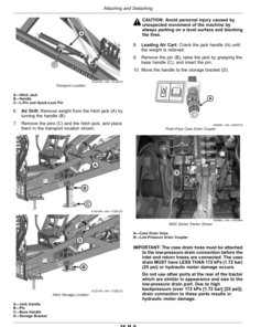Alternative view of John Deere C350, C400, C500, C550 Air Cart (Serial No. 810101-) (Export Edition) Operator's Manual (OMA143143)