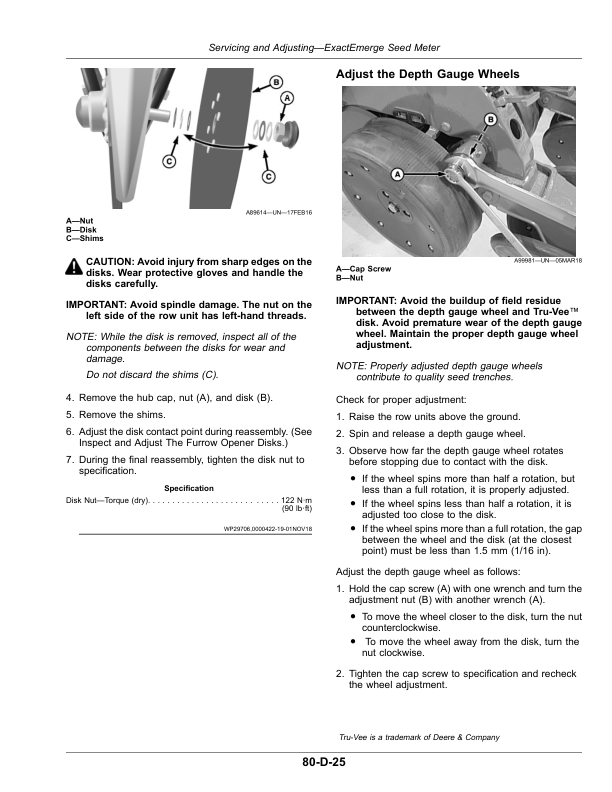 John Deere 1725C Planter with ExactEmerge or MaxEmerge 5e (Serial No. 814101-) Operator's Manual (OMA146326) - Image 4