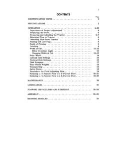Alternative view of John Deere 475 Series Integral Disk Plows Operator's Manual (OMA14806)