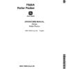 John Deere F920A Roller Packer Operator's Manual (OMA14826)